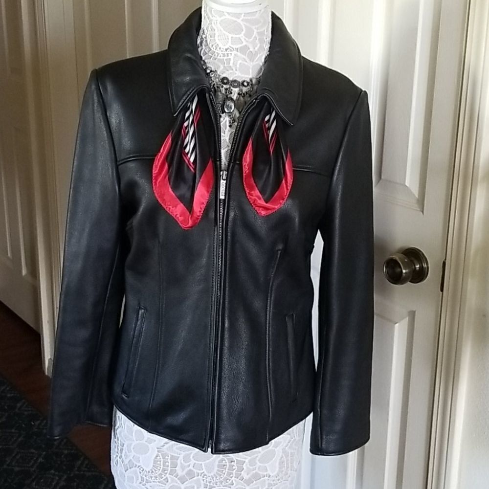 Wilson's Y2K Moto Leather Jacket 